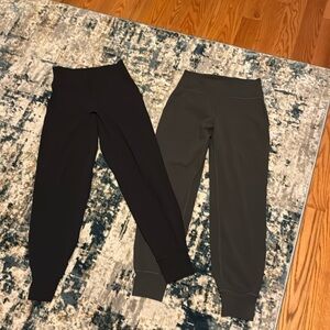 Lululemon High Rise Align Joggers size 6.